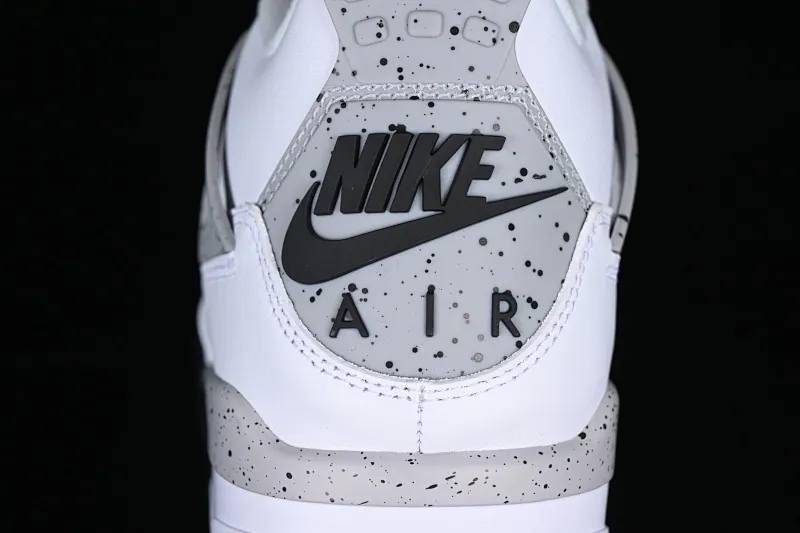 All categories Air Jordan Jordan series basketball shoes Air Jordan 4 GX foreign trade version Air Jordan 4 Retro "White Cement" AJ4 Joe 4 white cement white gray 840606-192